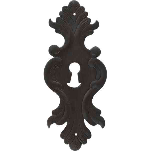 Schlüsselschild, Eisen gerostet und dann gewachst, von Hand gefertigt