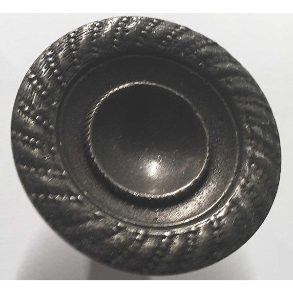 Möbelknöpfe altertümlich, Küche Vintage, Knopf, Ø 50mm. Aus Messing gegossen und altverzinnt