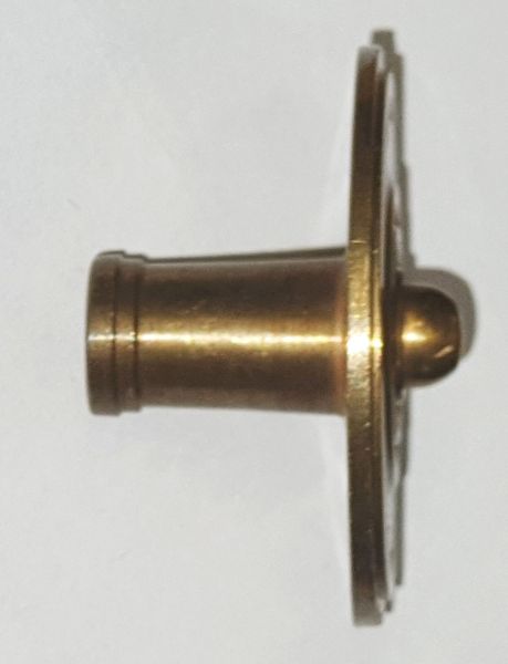 Möbelknopf antik, Schrankknopf, Ø 39mm, Messing patiniert. Aus Messing gegossen Bild 3