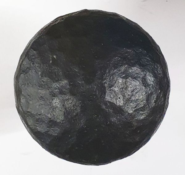 Türknauf geschmiedet oder glatt, Haustürknopf antik, Haustürknauf schmiedeeisen Bild 2