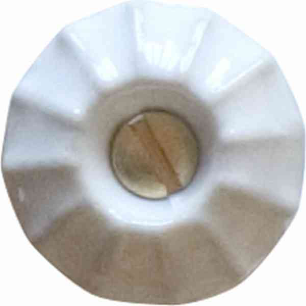 Porzellanknopf, Ø 18mm, weiß, Porzellan, Keramik Möbelknöpfe antik, Möbelknopf alt, historisch, nostalgisch, Porzellanknöpfe für Schubladen, Möbel