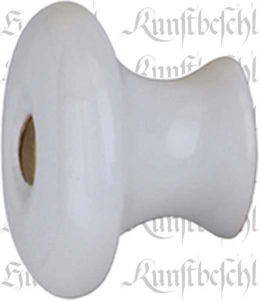 Porzellanknöpfe weiß für Schrank, Schubladen und Möbel, Ø 38mm, Möbelknopf aus Keramik Bild 2