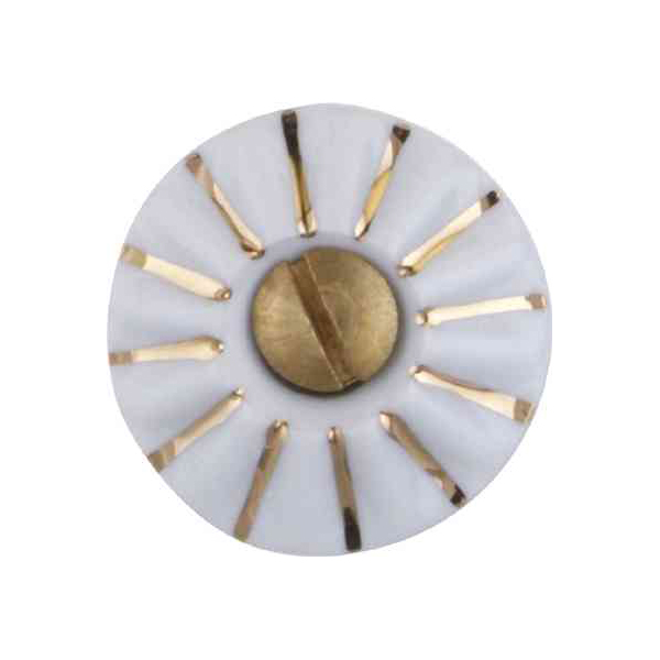 Porzellanknöpfe weiß, historisch für Schrank oder Schubladen, Möbel, Ø