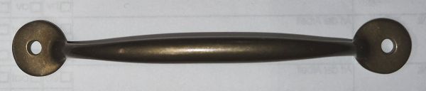 Bügelgriff antik, Griff, Messing patiniert, 120mm. Aus Messing gegossen Bild 3