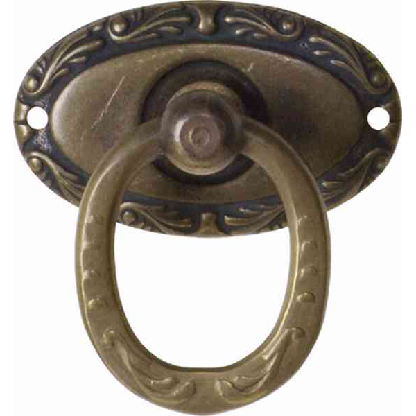 Möbel Griffe antik, Griff alt aus Messing patiniert, Messingbeschläge Jugendstil, hochkant und quer verwendbar