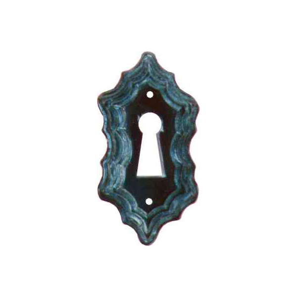 Schlüsselschilder aus Horn schwarz. Aus Tierknochen bzw. Horn handgefertigt