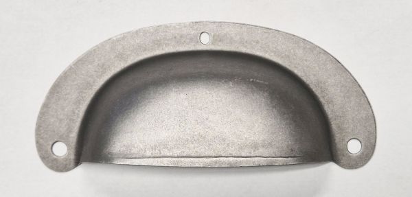 Muschelgriff Eisen altgrau, alte Muschelgriffe, Landhausstil, Landhausküche, antikes Aussehen