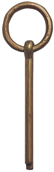 Möbelring, Ringbeschlag, 22mm mit Splint zum innen doppelt umbiegen und einschlagen, Messing antik patiniert, alt, Altmessing