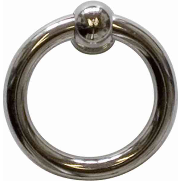 Möbelring, Ringbeschlag, 30mm, vernickelt