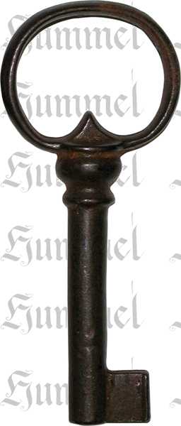 Schlüssel für antike Möbel und Schränke, Eisen gerostet und gewachst, antik, alt, Schlüsselrohling, antike Schrankschlüssel für Antiquitäten