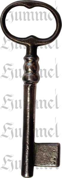 Schlüssel alter, nach antikem Muster nachgemacht, Eisen blank, alte  Schlüssel antike 2121/86