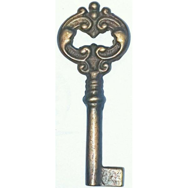 Schlüssel, Messing schön antik patiniert, nach Originalmodell gegossen