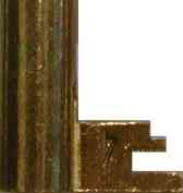 Schlüssel gefräst, aus Messing brüniert für Zuhaltung 4, schöne Jugendstil Form Bild 2