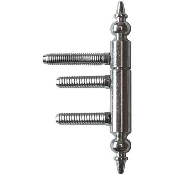 Einbohrband mit verziertem Kopf Topzink, 2 teilig, für Holzfenster, Simonswerk BAKA B 1-13 ZK