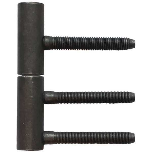Einbohrband Eisen geglüht, 2 teilig, für gefälzte Zimmertüren, für Bandtaschen, Simonswerk V 3400 WF + V 0020-2