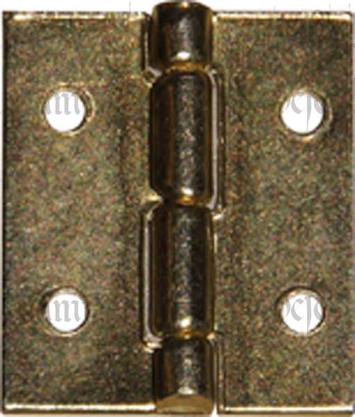 Miniband 15x13 mm, hellvermessingt, antikes Möbelband, aus Blech gestanzt und geprägt für Schmuckkästchen.