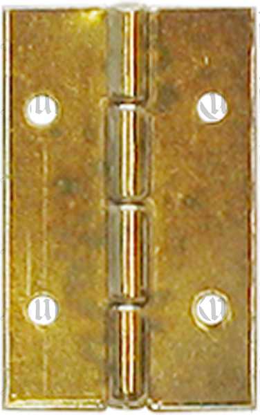 Miniband 20x13 mm in hellvermessingt, antikes Möbelband