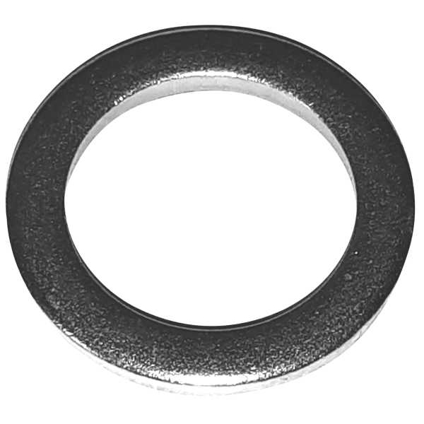 Ring, Fischbandring, Bandring, Fitschenring Eisen blank, 13,2mm Innendurchmesser, Einzeln, 1 Stück