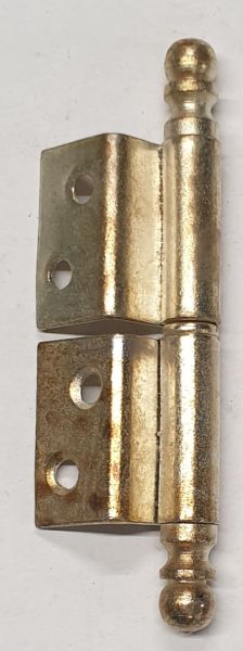 Möbelbänder antike, rechts, Eisen hell verzinnt, gekröpftes Band für Möbel