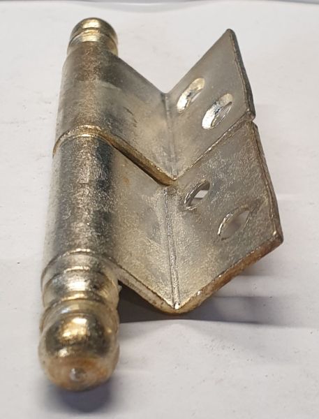 Möbelbänder antike, rechts, Eisen hell verzinnt, gekröpftes Band für Möbel Bild 2