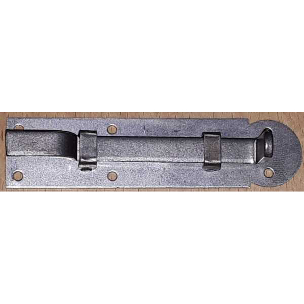 Möbelriegel antik, Riegel gekröpft 12mm, Eisen blank