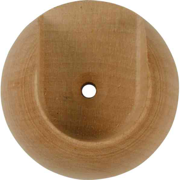 Kleiderstangenhalter Holz in Buche Stangenhalter für Kleiderstangen, Garderobenstange