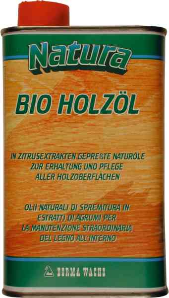 Borma Bio Holzöl farblos transparent für Möbel, 5 Liter. (BR)