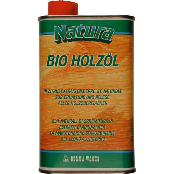 Borma Bio Holzöl farblos transparent für Möbel, 5 Liter. (BR)