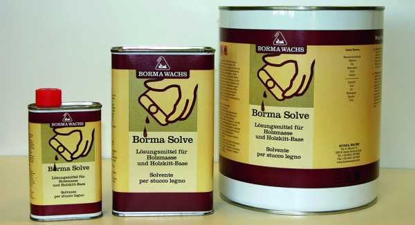 Borma Solve/Verdünnung für Holzkittlösung, 1 Liter
