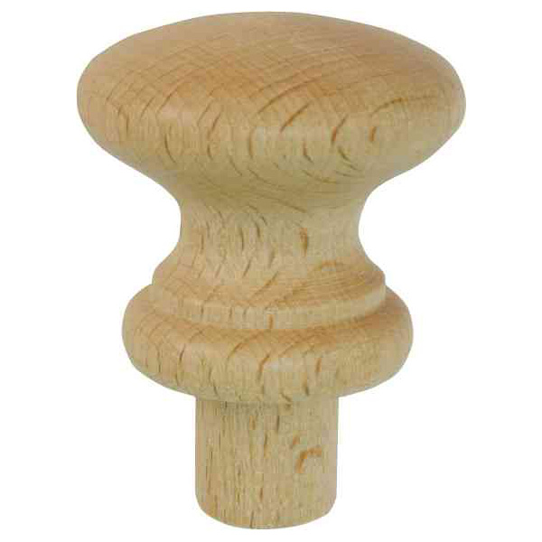 Holzknopf antik, alter, Holz Knopf, Buche, Ø 30mm