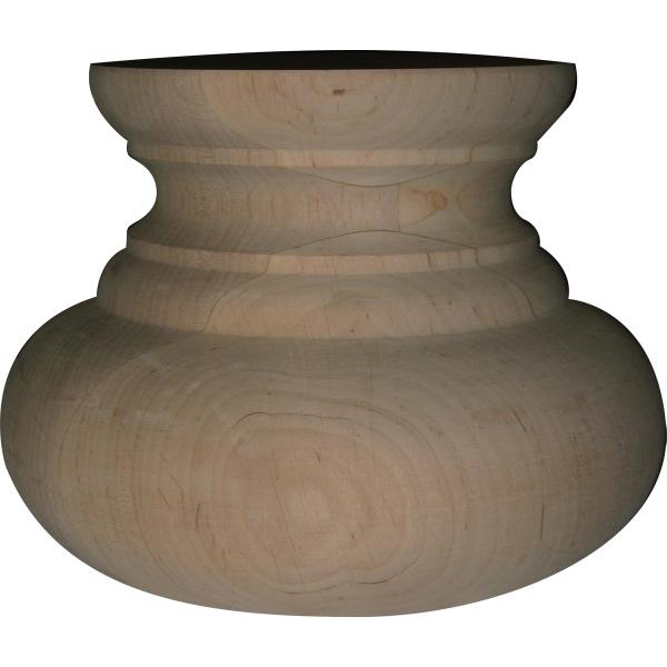 1 Stück Möbelfüsse aus Erlenholz #3007 Durchmesser 53 mm im restaurierungsshop 