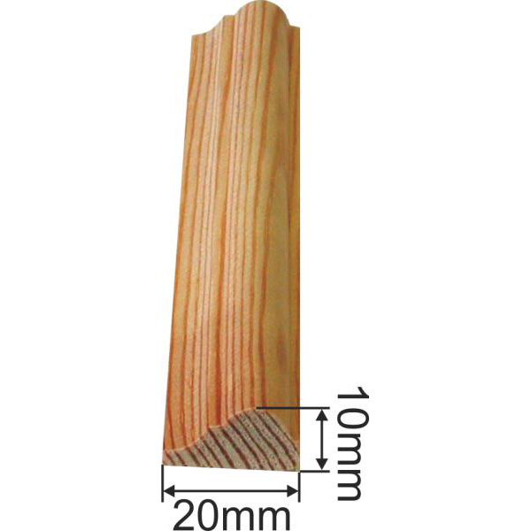 Profilholzleiste, Holzleiste antik, 95cm, Fichte Bild 3