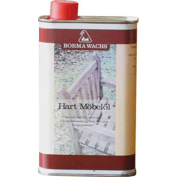 Hart-Möbelöl farblos, 1 Liter, super Holzöl für alte und neue Möbel, Hartmöbelöl, Hart Möbelöl