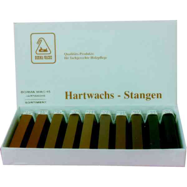 Borma Hartwachsstange, einzeln, 22g, Eiche Natur hell P40