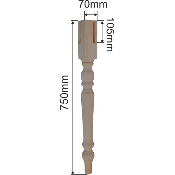 Tischbein antik gedrechselt, alt, Tischbeine aus Holz gedrechselte, Fichte, Tischfuß Massivholz Bild 3