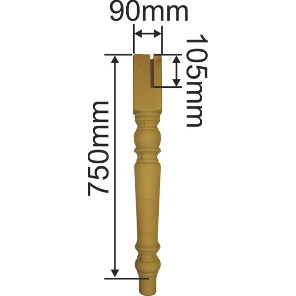 Tischfuß antiker gedrechselt alt, Tischbein gedrechselt, aus Holz, Fichte, Tischbeine Massivholz Bild 3