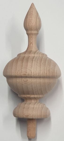 Holzdrehteil alt, antik aus Buche, Holzzierteil antik