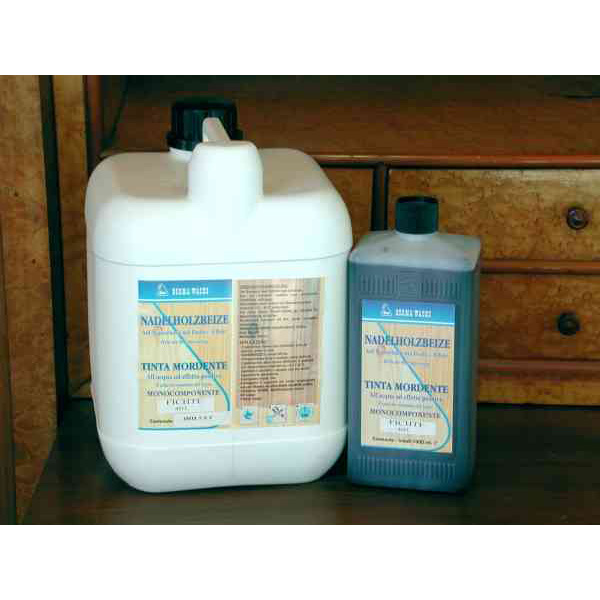 Wasserbeize, Nadelholzbeize Fichte 405, 1 Liter Wasserbasis, Holz Beize antik, Holzbeizen