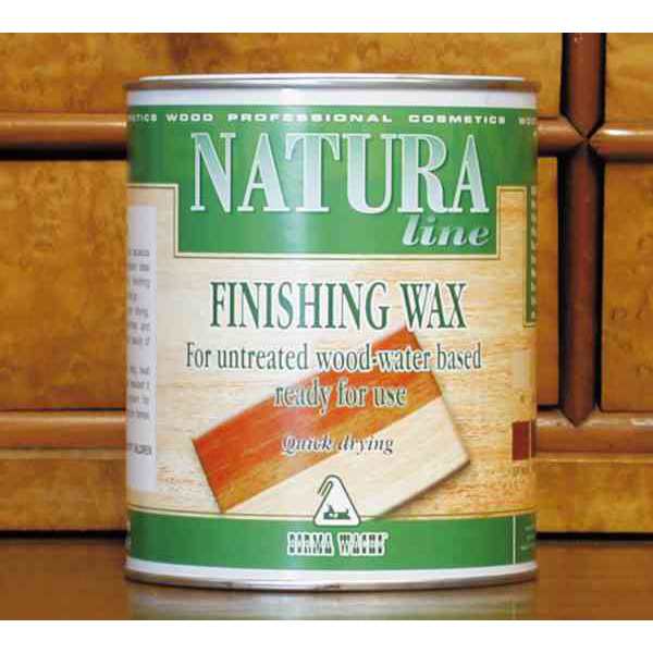 Borma Natura-Finishing-Wax Teak dunkel, 1Liter, schnell trocknend und wasserbeständig