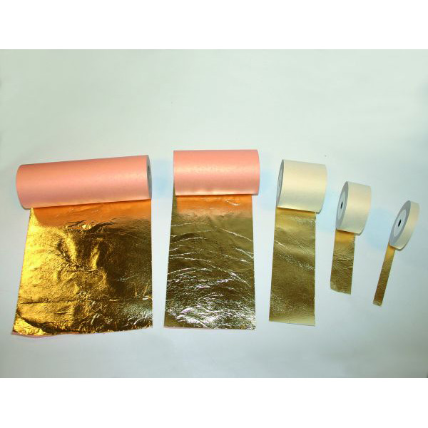 Kompositionsgold als Rolle, Farbe “2,5”, Compositionsgold, 5 cm x 50 m