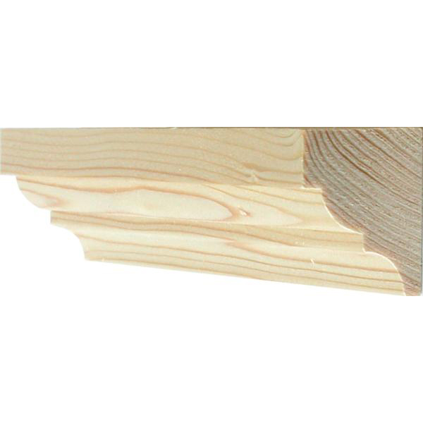 Holzprofilleiste, Holzleiste antik, Fichte, 2,4m, 28x35mm