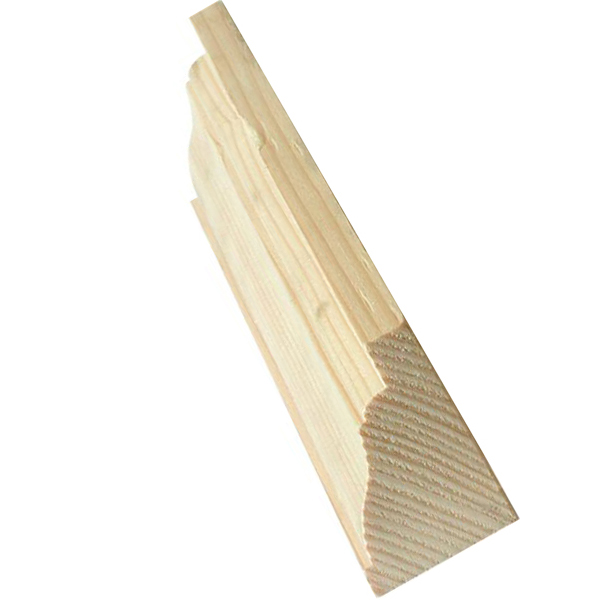 Holzprofilleiste, Holzleiste antik, Fichte, 2,4m, 40x26mm