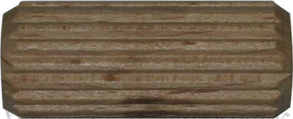 Riffeldübel Ø 20mm, Holz Dübel mit Riffelung zum Verbinden zweier Hölzer