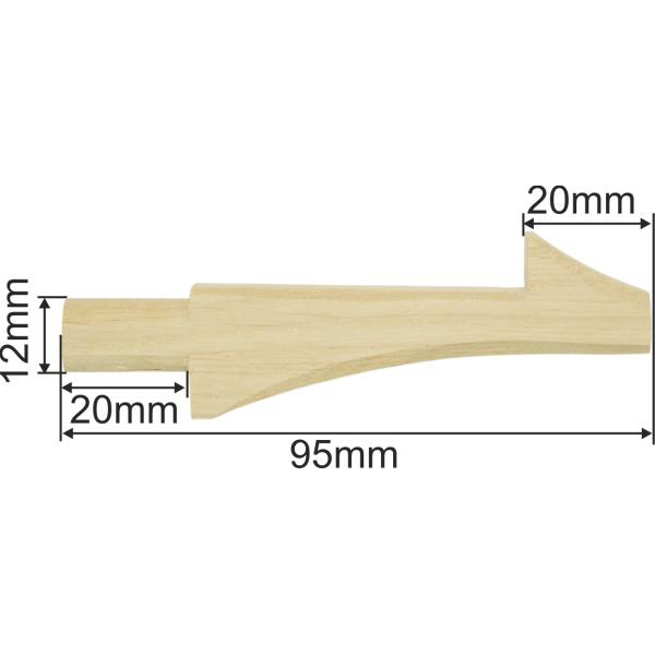 Aufhänger Holz Kleiderhaken, Holzaufhänger alter, antiker, Fichte, Einzelstück, nur noch 1 x verfügbar Bild 3