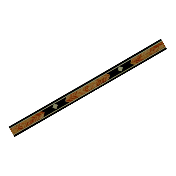 Intarsienband, Bandintarsie, Intarsienleiste antik, 65cm, Intarsienleisten alte