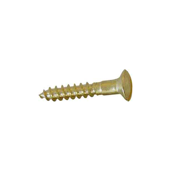 Messinglinsensenkkopfschrauben roh 2,5x16mm, 200 Stück, patiniert gegen Aufpreis