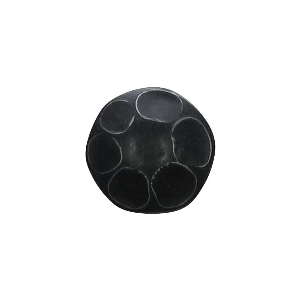 Schlossschraube mit gehämmertem Kopf, M8x80 Eisen schwarz, rustikal Bild 2