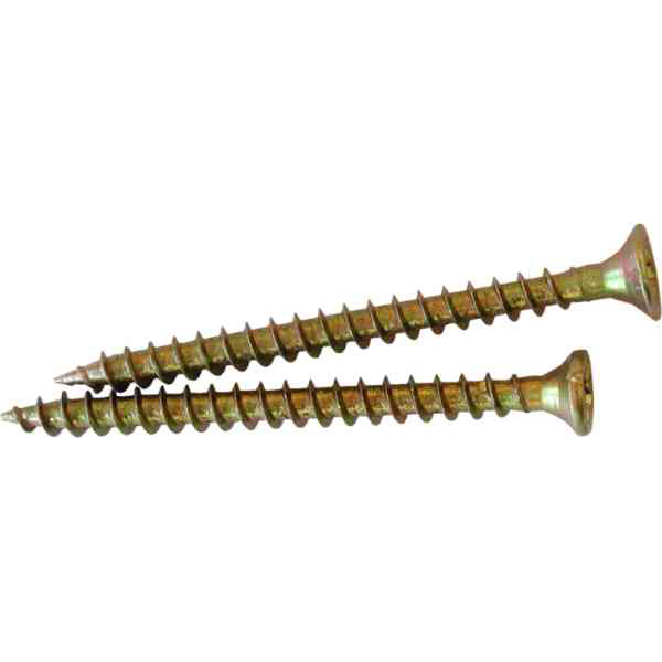 Spax Flachsenkkopfschrauben 5,0x25mm, gelb chromatiert 200 Stück