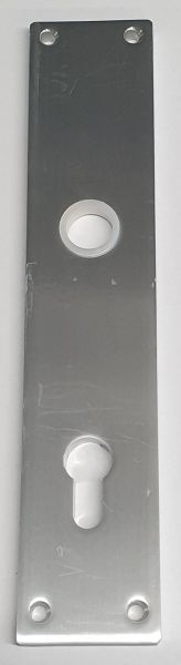 Haustürschild PZ 92, Aluminium massiv, Schild gestanzt und geschliffen