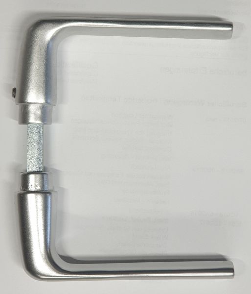 Aluminiumdrückerpaar, für Haustüren und Zimmertüren verwendbar Bild 3